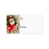 Sweet Santa  Gift Label (Voorkant)