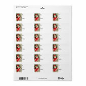 Sweet Santa  Gift Label (Full Sheet)