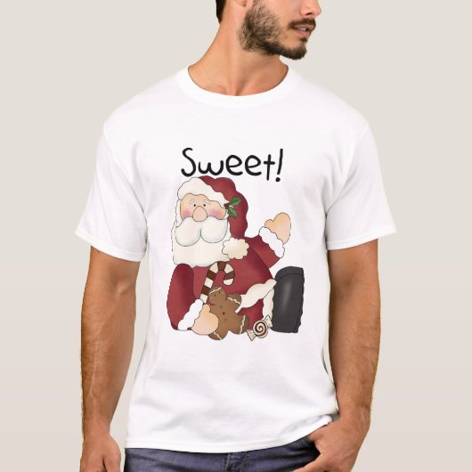 Sweet Santa Holiday Tshirts en Geschenken (Voorkant)