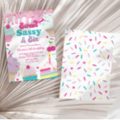 Sweet Sassy en Six Ice Cream and Cake Verjaardag Kaart