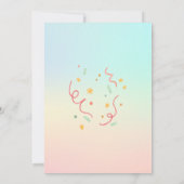 Sweet Sassy en zeven Snoep verjaardag Kaart (Achterkant)