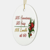 Sweet, Sassy, Lovable at 60 Keramisch Ornament (Links)
