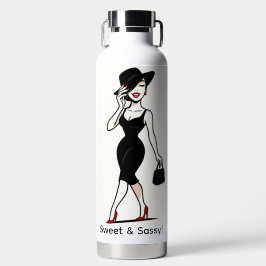 Sweet & Sassy water bottle Waterfles