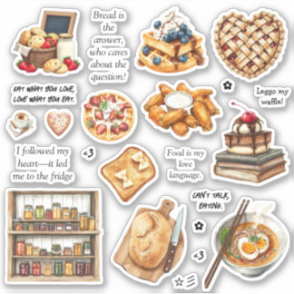 Sweet & Savory Delights Sticker Blad