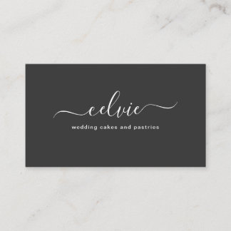 Sweet Savvy Chic Elegant Minimalistisch Visitekaar Visitekaartje