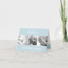 Sweet Scallops Baby bedankkaart