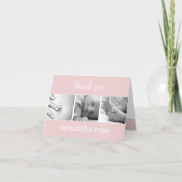 Sweet Scallops Baby bedankkaart