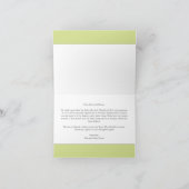 Sweet Scallops Baby bedankkaart (Binnen)