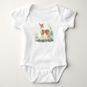 Sweet Schattig Baby Deer, Baby shower Gift Romper