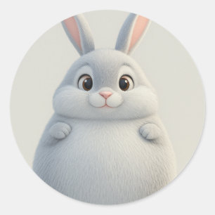 Sweet Schattig Cartoon Bunny Sticker