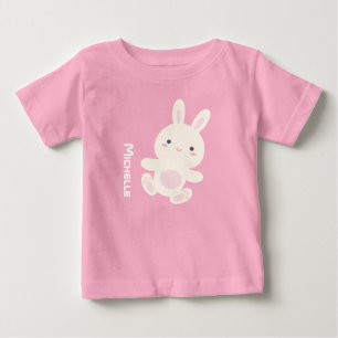Sweet Schattig Cute Bunny Rabbit Custom Name