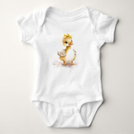 Sweet Schattig Duckling Baby Duck in Dress Romper
