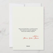 Sweet & Schattige Candy Canes Kerstfoto Feestdagenkaart (Achterkant)