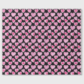 Sweet Schattige Hearts Love Valentijnsdag Pattern Cadeaupapier (Vlak)