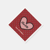 Sweet Schattigee trendy Gepersonaliseerd verjaarda Servet (Hoek)