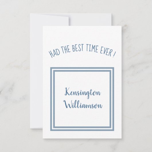 Sweet Schnauzer Bedankkaart (Achterkant)