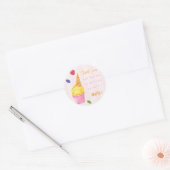 Sweet Scoops Favors Dank u Stickers (Envelop)