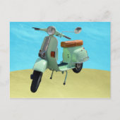 Sweet  Scooter Fun Briefkaart (Voorkant)