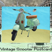 Sweet  Scooter Fun Briefkaart