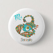 Sweet Scorpio Scorpion Ronde Button 5,7 Cm (Voorkant)