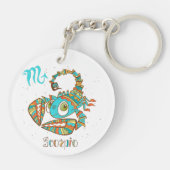 Sweet Scorpio Scorpion Sleutelhanger (Achterkant)