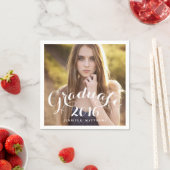 Sweet Script | 2016 Afstuderen fotopapier servette Servet (Insitu)