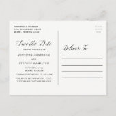 Sweet Script | Briefkaart Datum opslaan (Achterkant)