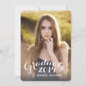 Sweet Script | Oproep van de GraduPartij Kaart (Voorkant)