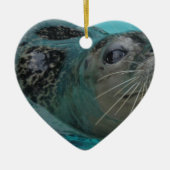 Sweet Seal Keramisch Ornament (Voorkant)