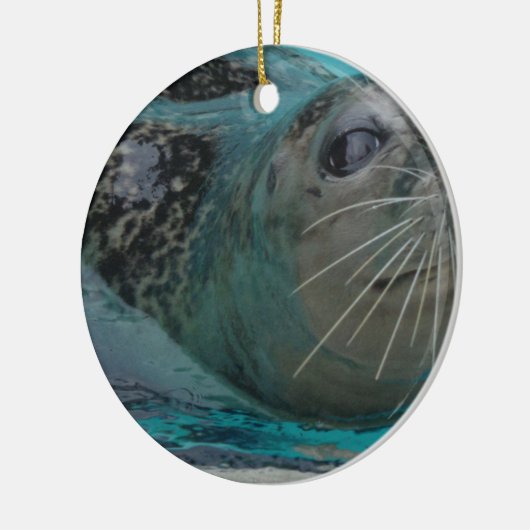 Sweet Seal Keramisch Ornament (Links)