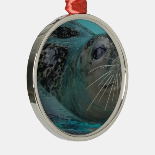 Sweet Seal Metalen Ornament (Rechts)