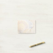 Sweet Seashell Post-it® Notes (Op bureau)