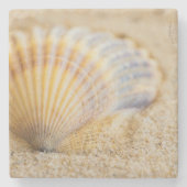 Sweet Seashell Stenen Onderzetter (Voorkant)