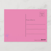 Sweet Self-Love Roze Valentijnsdag Briefkaart (Achterkant)