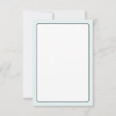 Sweet Sentiment Baby shower Bedankt Card (Achterkant)