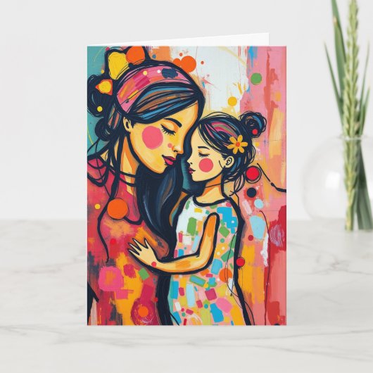 Sweet Sentimental Daughters Day Kaart (Voorkant)