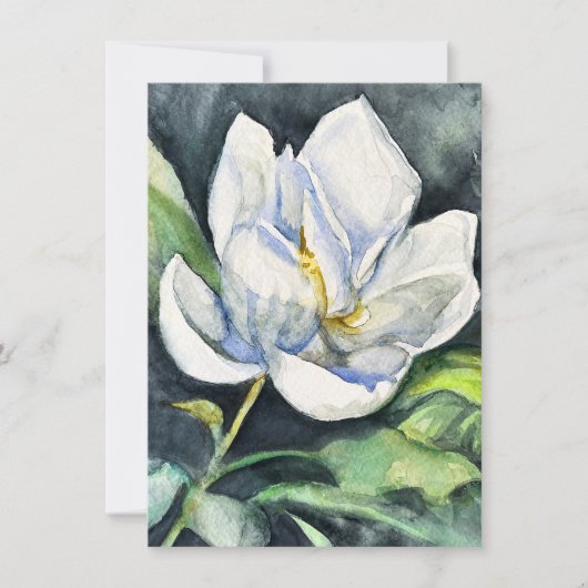 Sweet September Magnolia vakantie Kaart (Voorkant)