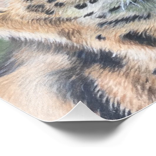 Sweet Serval Foto Afdruk (Hoek)