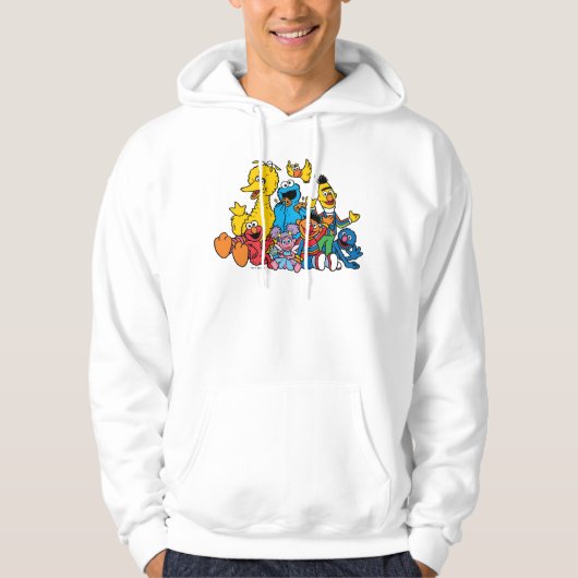 Sweet Sesame Street Pals Hoodie (Voorkant)