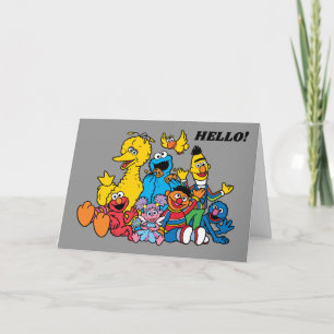Sweet Sesame Street Pals Kaart
