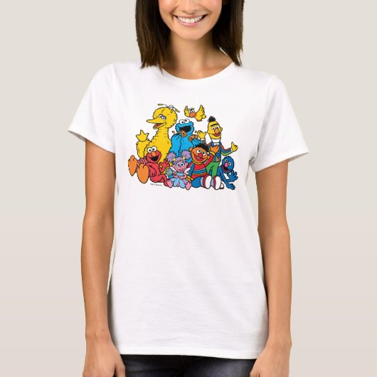 Sweet Sesame Street Pals T-shirt (Voorkant)