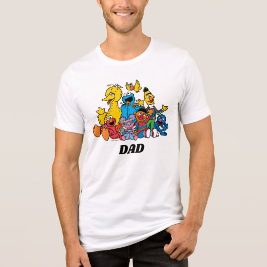 Sweet Sesame Street Pals Tri-Blend Shirt (Voorkant)