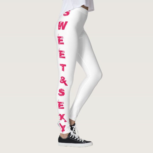Sweet&Sexy Witte Leggings (Rechts)