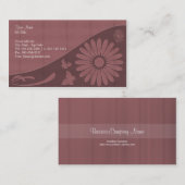 Sweet Shapes Red Visitekaartje (Voorkant / Achterkant)