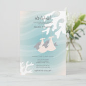 Sweet Shark Baby Kaart (Staand voorkant)