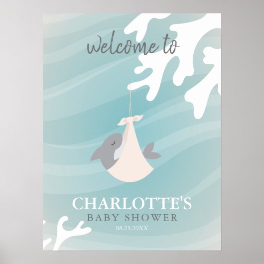 Sweet Shark Baby Poster (Voorkant)