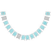 Sweet Shark Baby shower Bunting Banner (Alle)