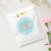 Sweet Shark Baby shower Favor Bag Bedankzakje (Gezegeld)