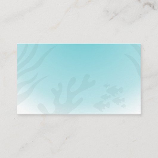 Sweet Shark Baby shower Luier Raffle Informatiekaartje (Achterkant)