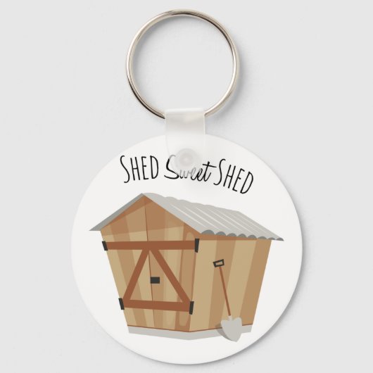 Sweet Shed Sleutelhanger (Voorkant)